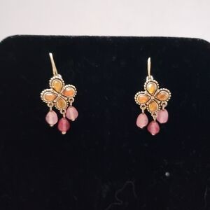 Beautiful Vintage Liz Claiborne Hook Chandelier Earrings